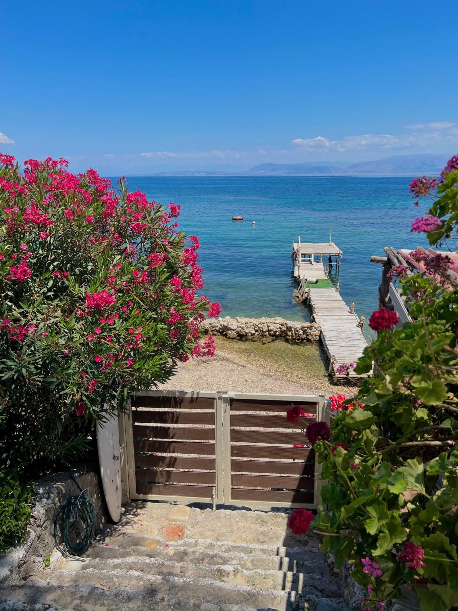 Kohyli Beachfront House Agia Pelagia Chlomou Eksteriør billede